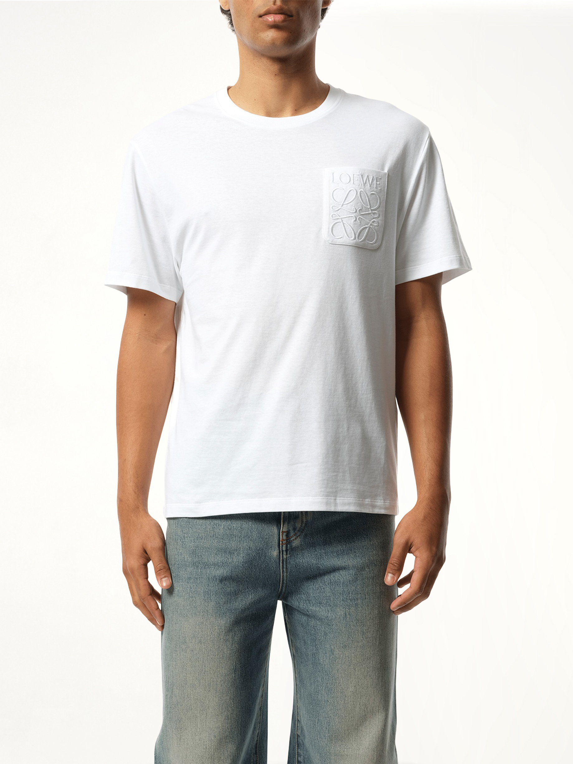 Relaxed Anagram T-Shirt in White