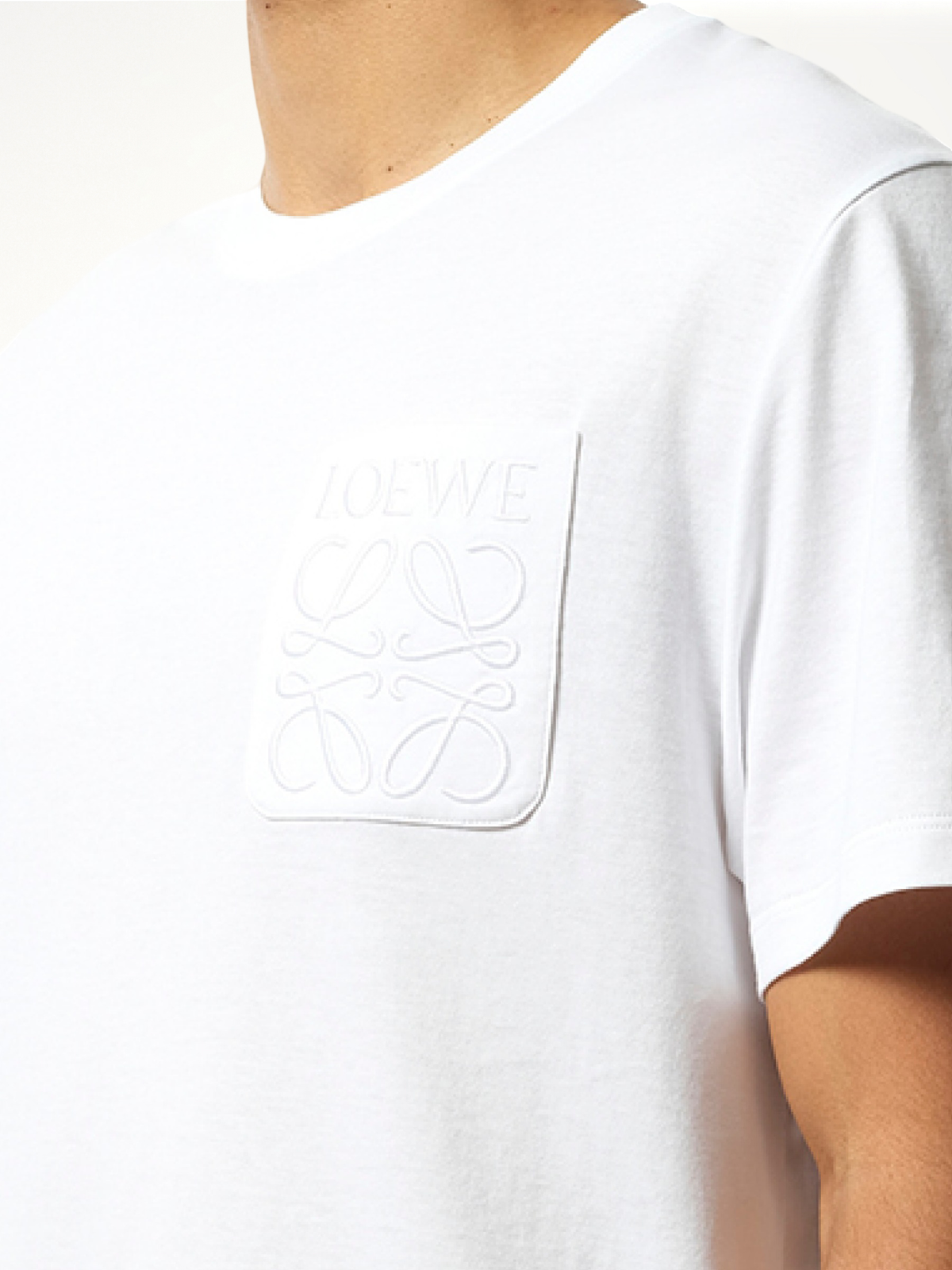 Relaxed Anagram T-Shirt in White