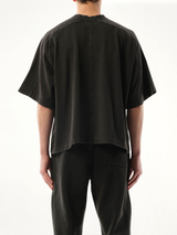 Heavy Pocket T-Shirt in Washed Black