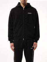 Represent Owners Club Zip Hoodie in Black
