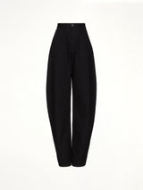 Round Pants in Black