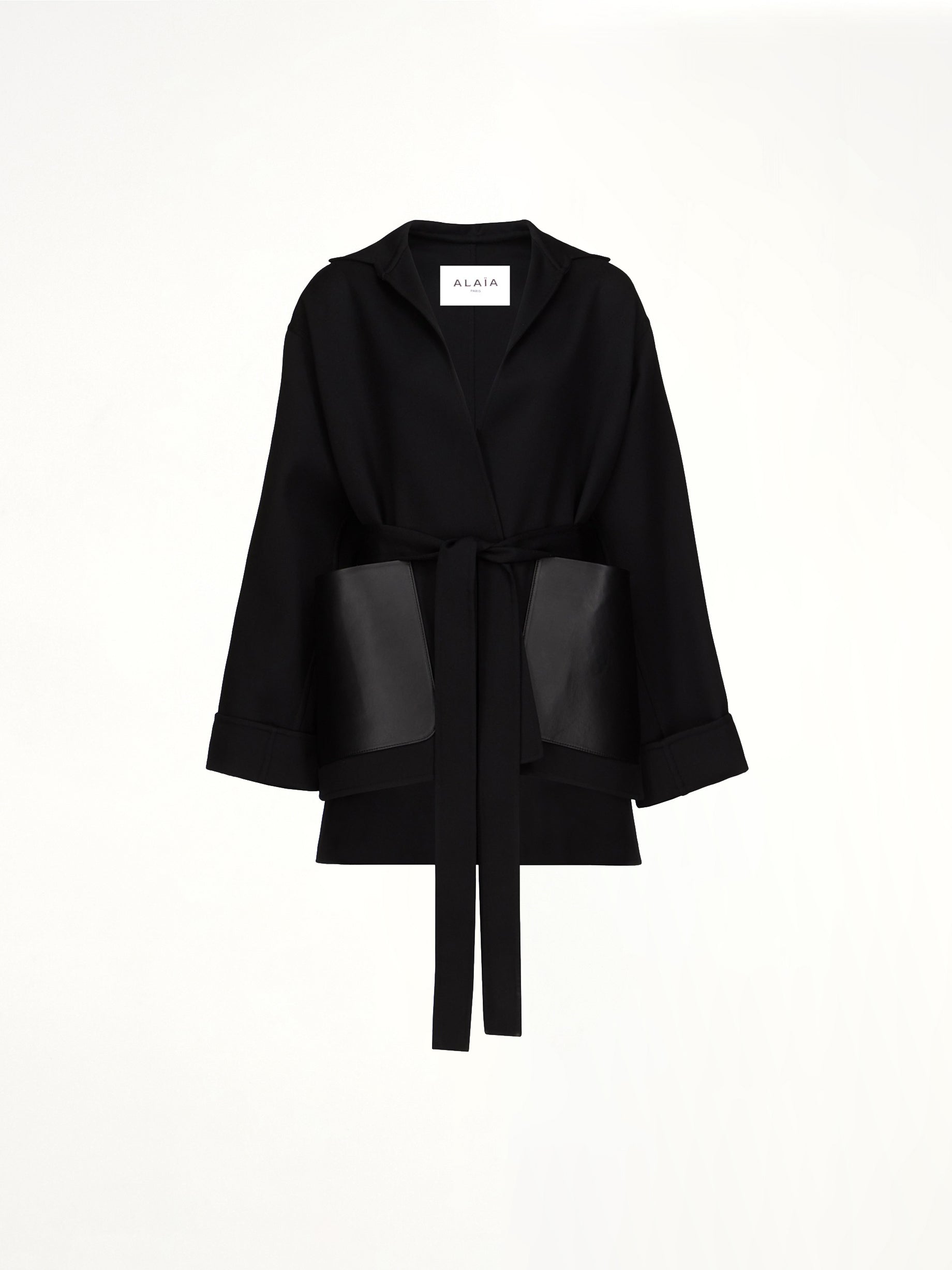 Wrap Jacket in Black