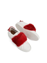 Urban Knot Elastic Sneaker in Red Top View | GIVENCHY