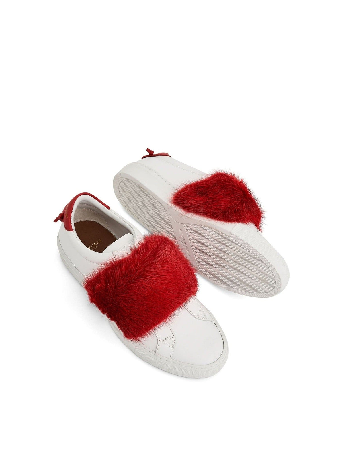 Urban Knot Elastic Sneaker in Red Top View | GIVENCHY
