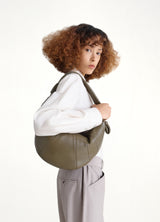 Fortune Croissant Bag in Dark Khaki