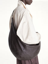 Large Quiver Clip Bag in Dark Chocolate