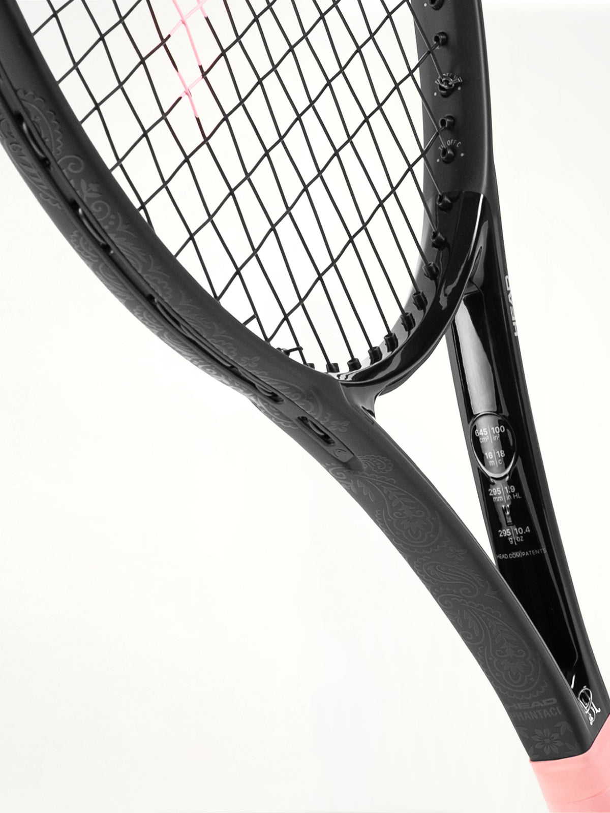 PHANTACI X HEAD Paisley Collection - Racket in Black