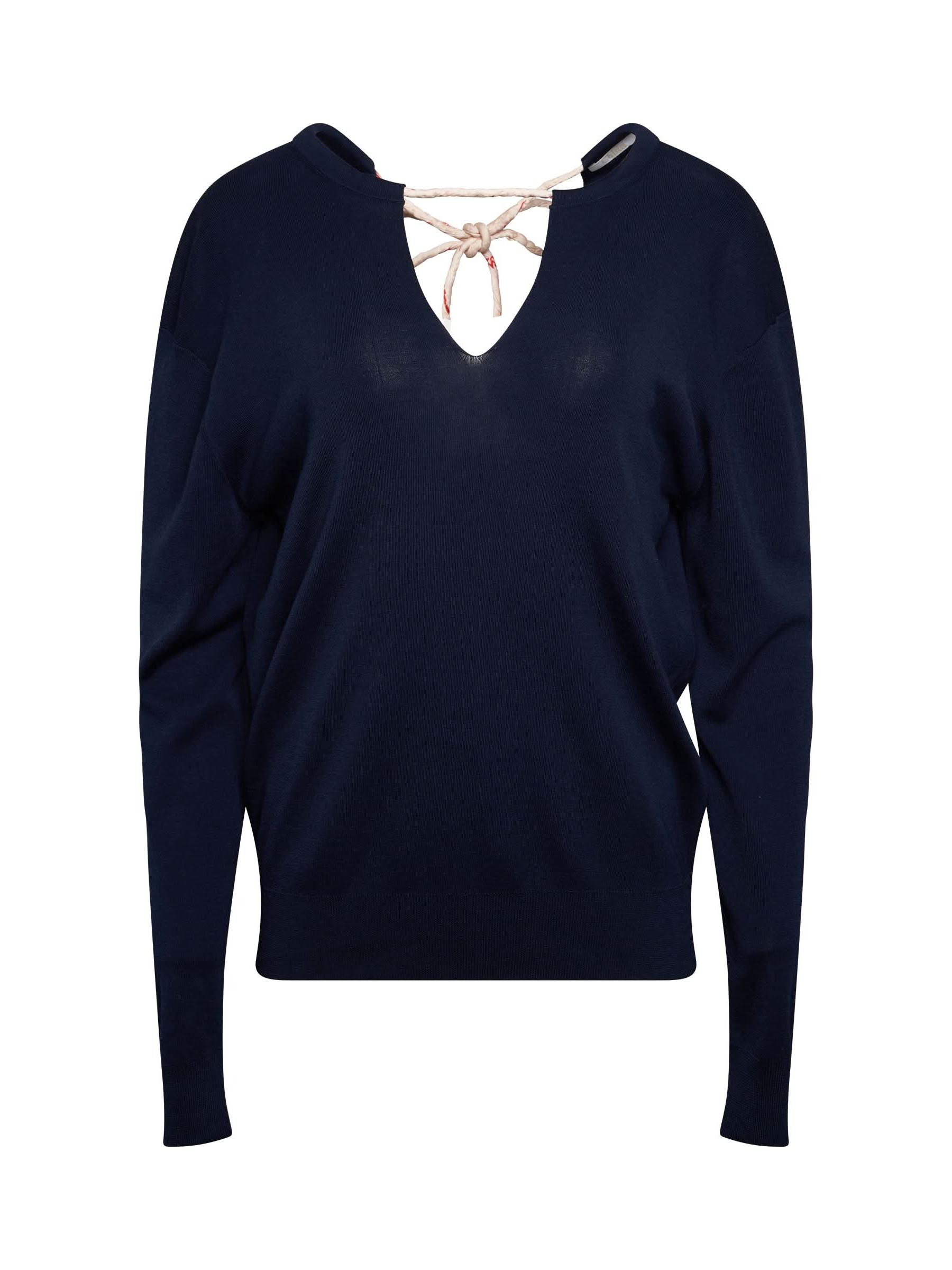 Knit Pullover in Navy