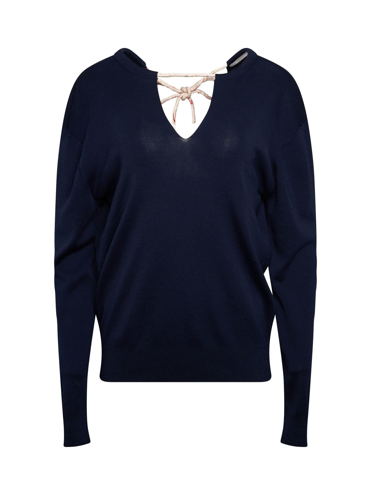 Knit Pullover in Navy