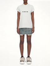 DRK Print Small Level T-Shirt in Milk Wash