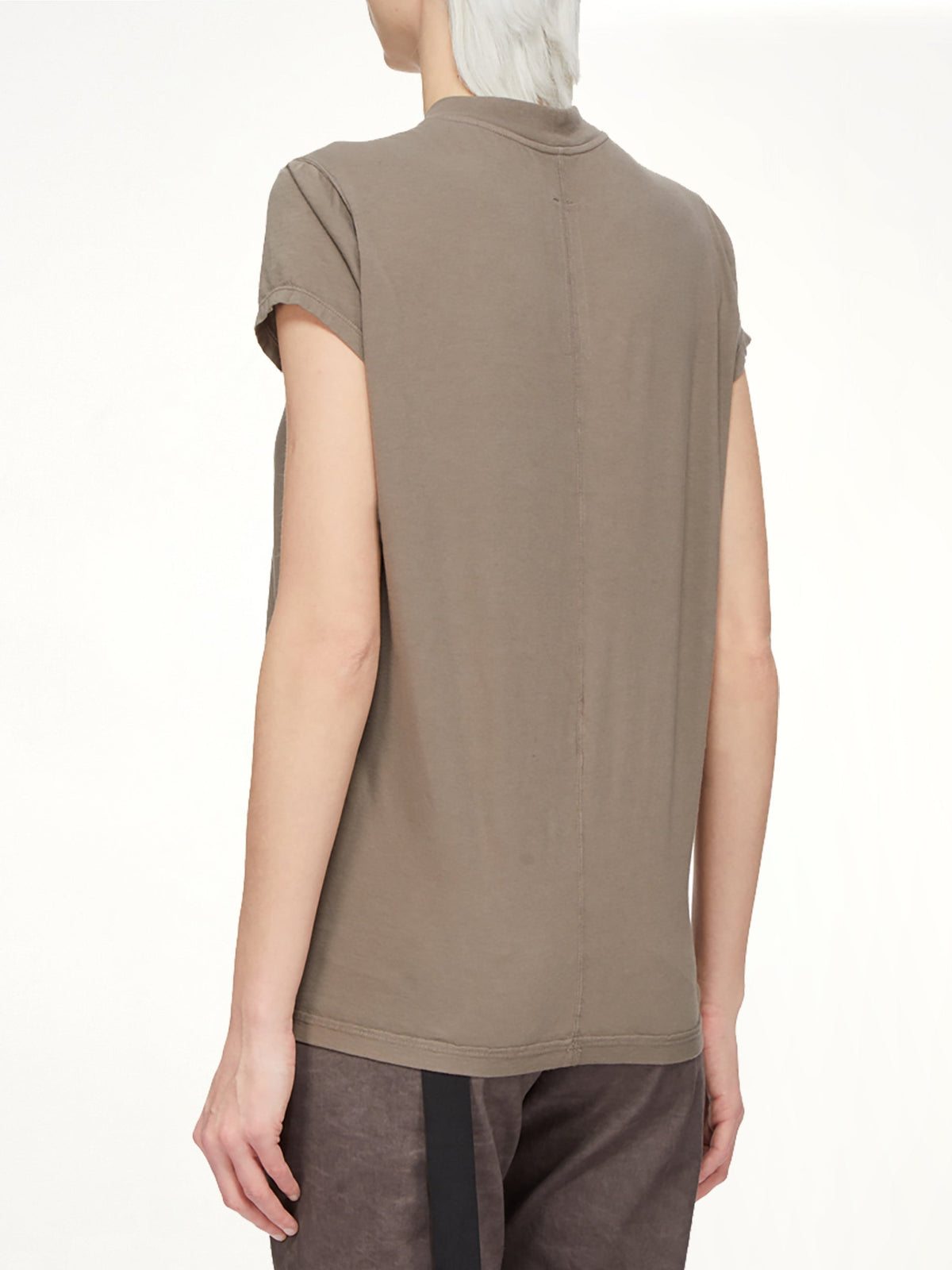 Cotton Jersey Small Level T-Shirt in Dust