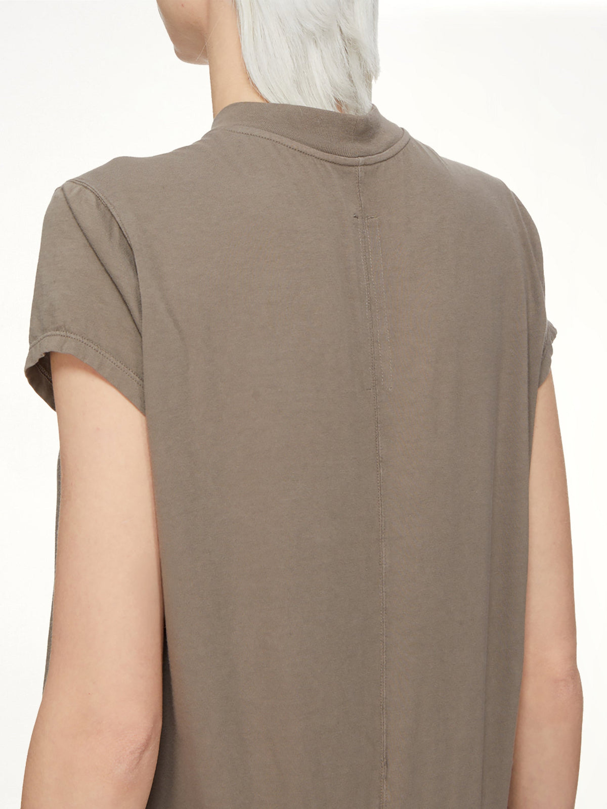 Cotton Jersey Small Level T-Shirt in Dust