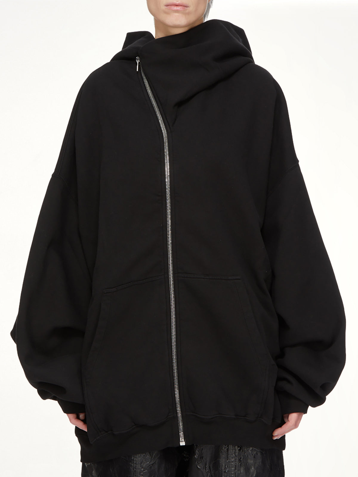 Mountain Hun Hoodie in Black