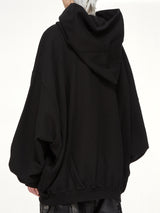 Mountain Hun Hoodie in Black