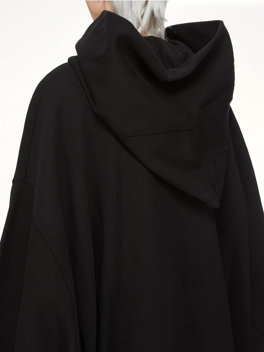 Mountain Hun Hoodie in Black