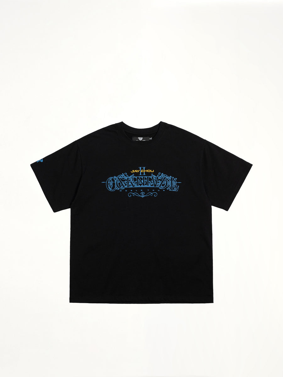 J Carnival II World Tour Baroque T-Shirt in Black