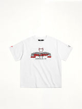 J Carnival II World Tour Race Car T-Shirt in White