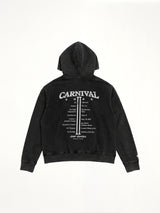 J Carnival II World Tour Album Washed Hoodie in Black