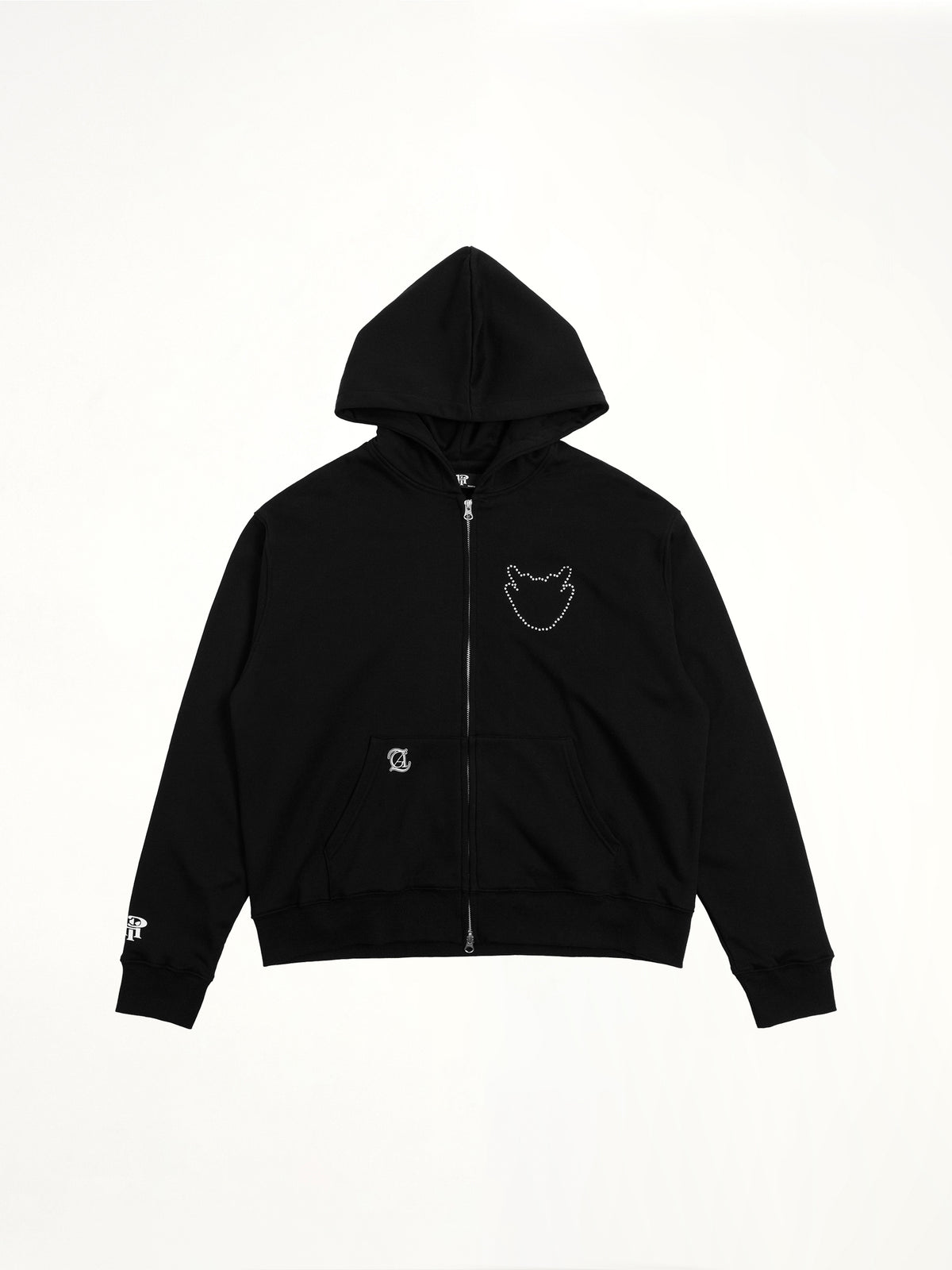 J Carnival II World Tour Zip Hoodie in Black