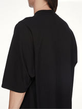 Pentagram Jumbo SS T-Shirt in Black/Milk