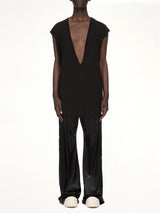 Wide Pusher Pants in Black