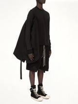 Woven Outershirt in Black