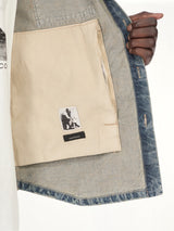 Denim Outershirt in Washed Indigo