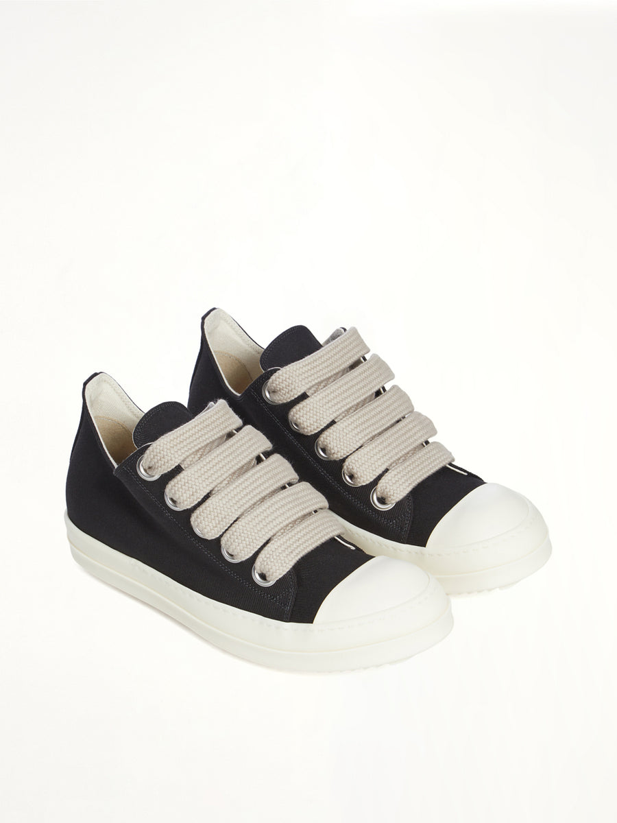 Jumbolace Low Sneaks in Black/Milk