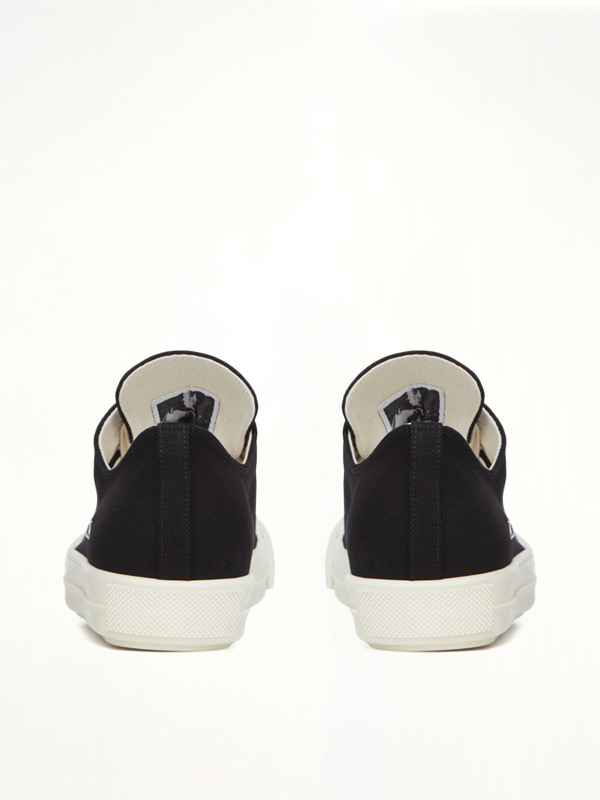 Extreme Low Sneaks in Black/Milk  | RICK OWENS DRKSHDW