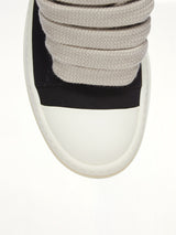 Mega Bumper Jumbolace Low Sneaks in Black/Milk