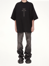 Bolan Bootcut Washed Foil in Black