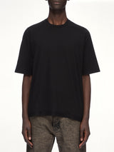 Cotton Jersey Walrus T-Shirt in Black