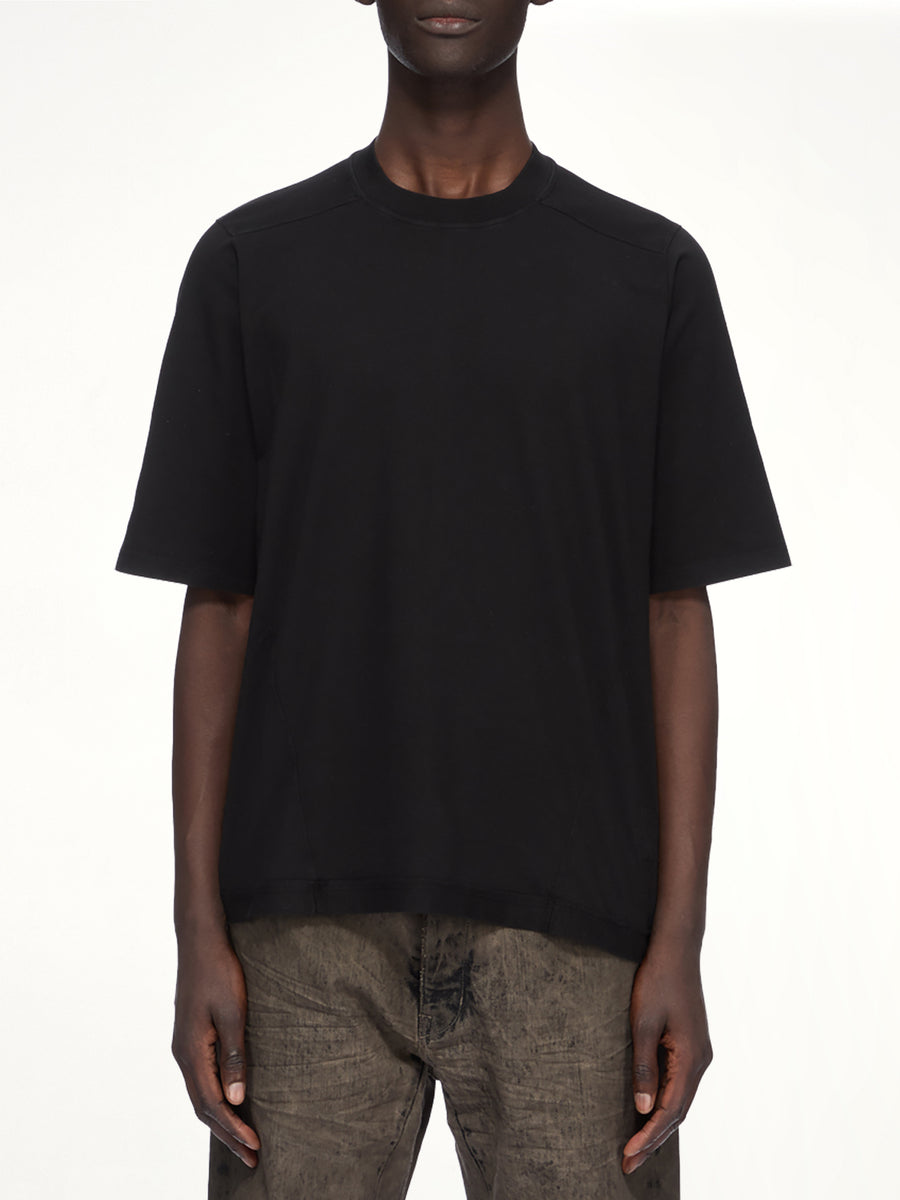 Cotton Jersey Walrus T-Shirt in Black