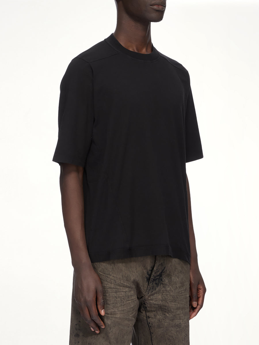 Cotton Jersey Walrus T-Shirt in Black