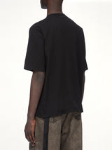 Cotton Jersey Walrus T-Shirt in Black