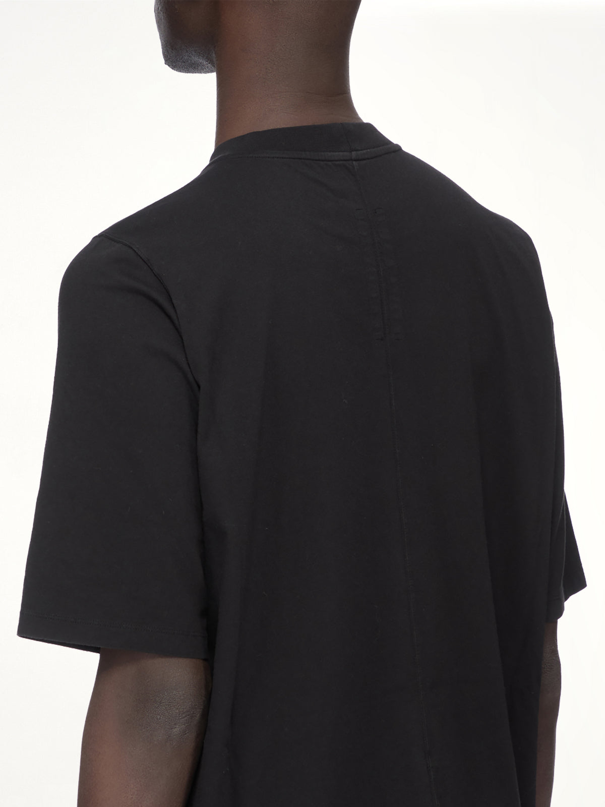Cotton Jersey Walrus T-Shirt in Black