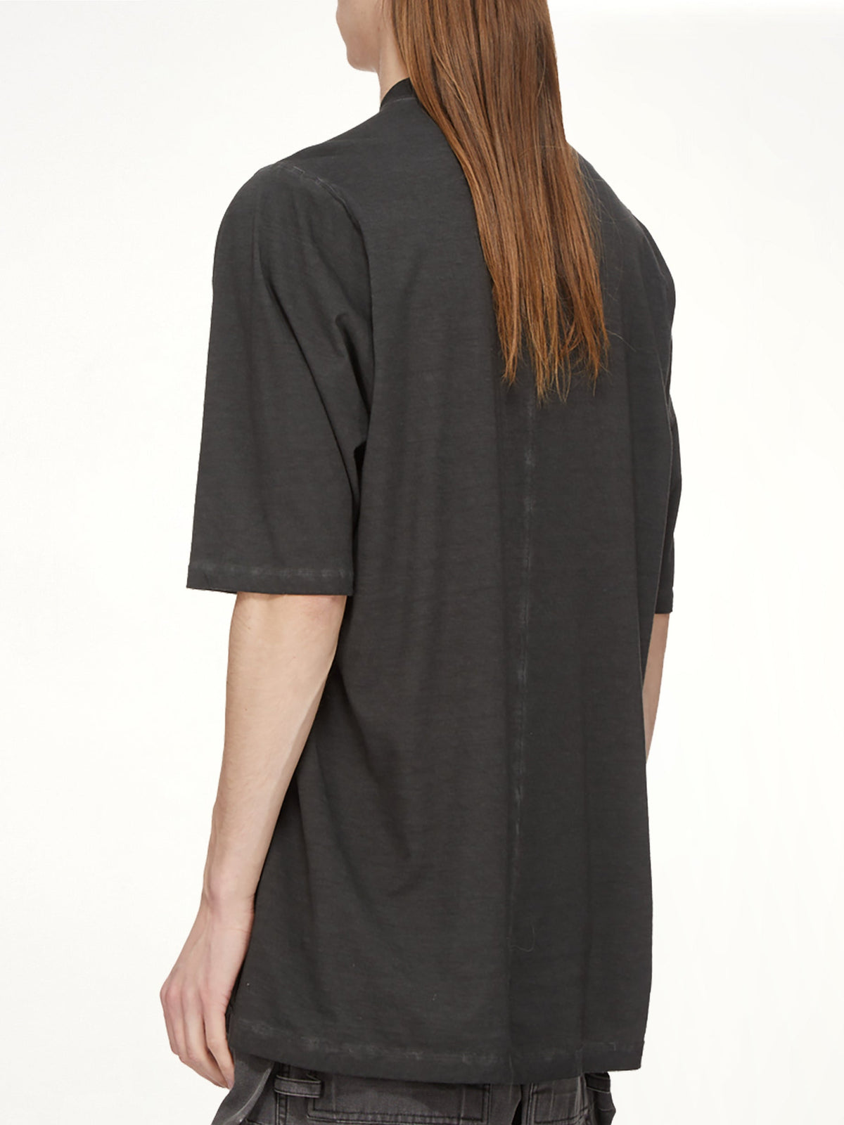 Pentagram Jumbo SS T-Shirt in Faded Black/Silver