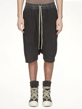 Drawstring Pods in Faded Black