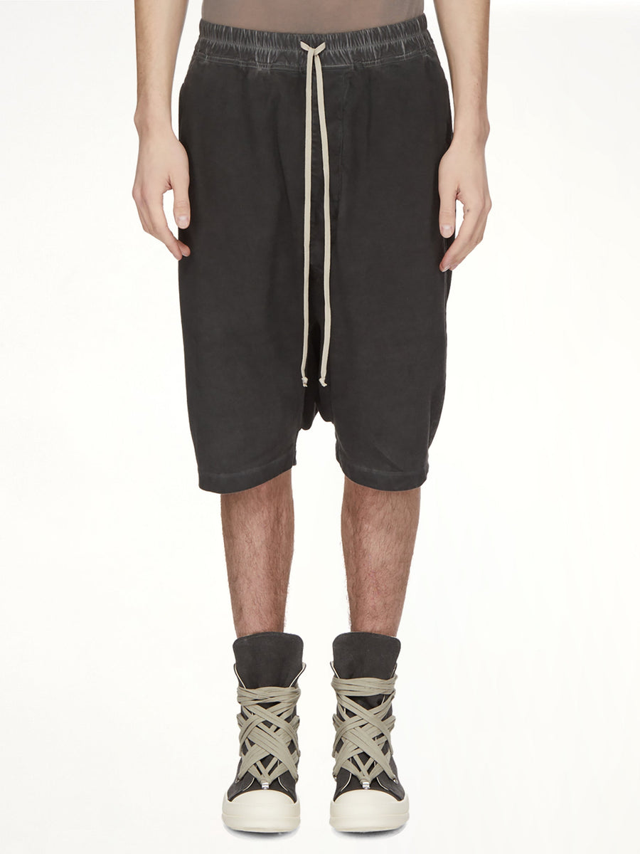 Drawstring Pods in Faded Black