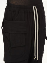 Light Flannel Creatch Cargo Pods in Black