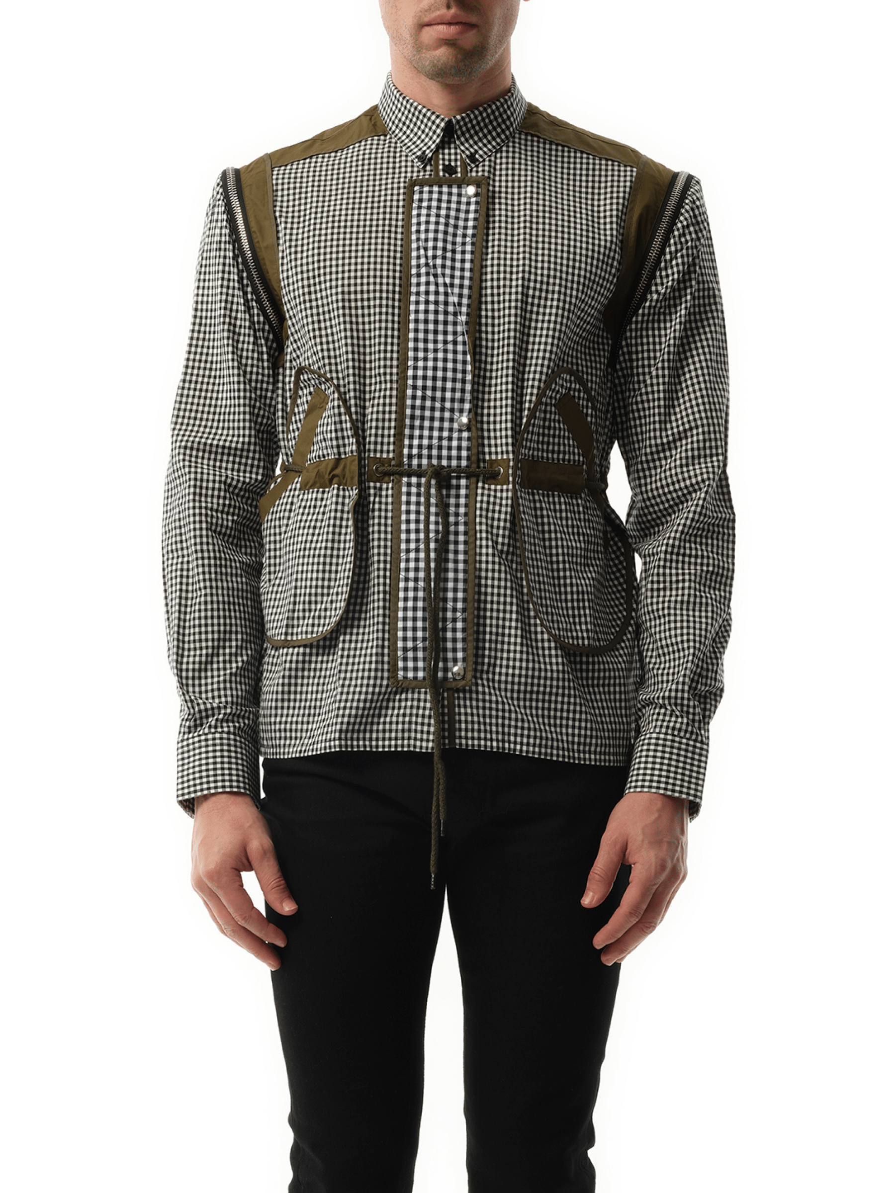 Podium Pocket Shirt in Black