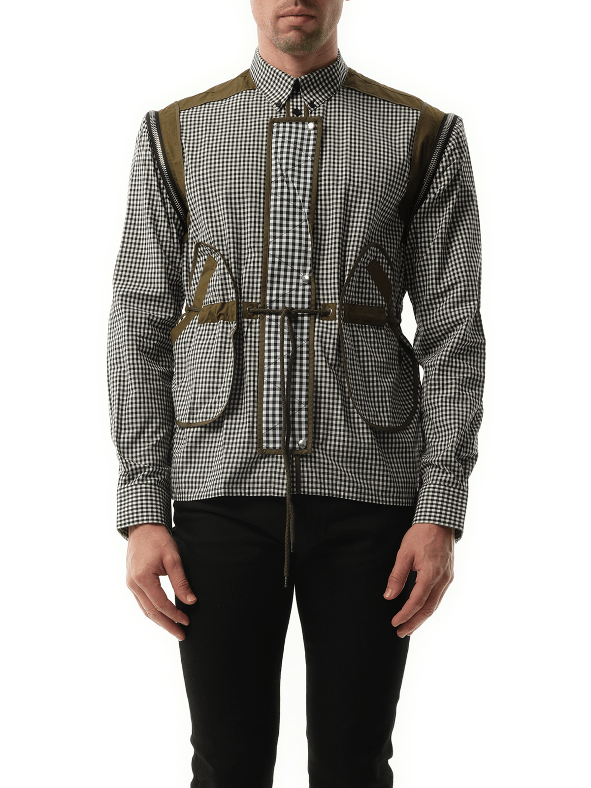 Podium Pocket Shirt in Black
