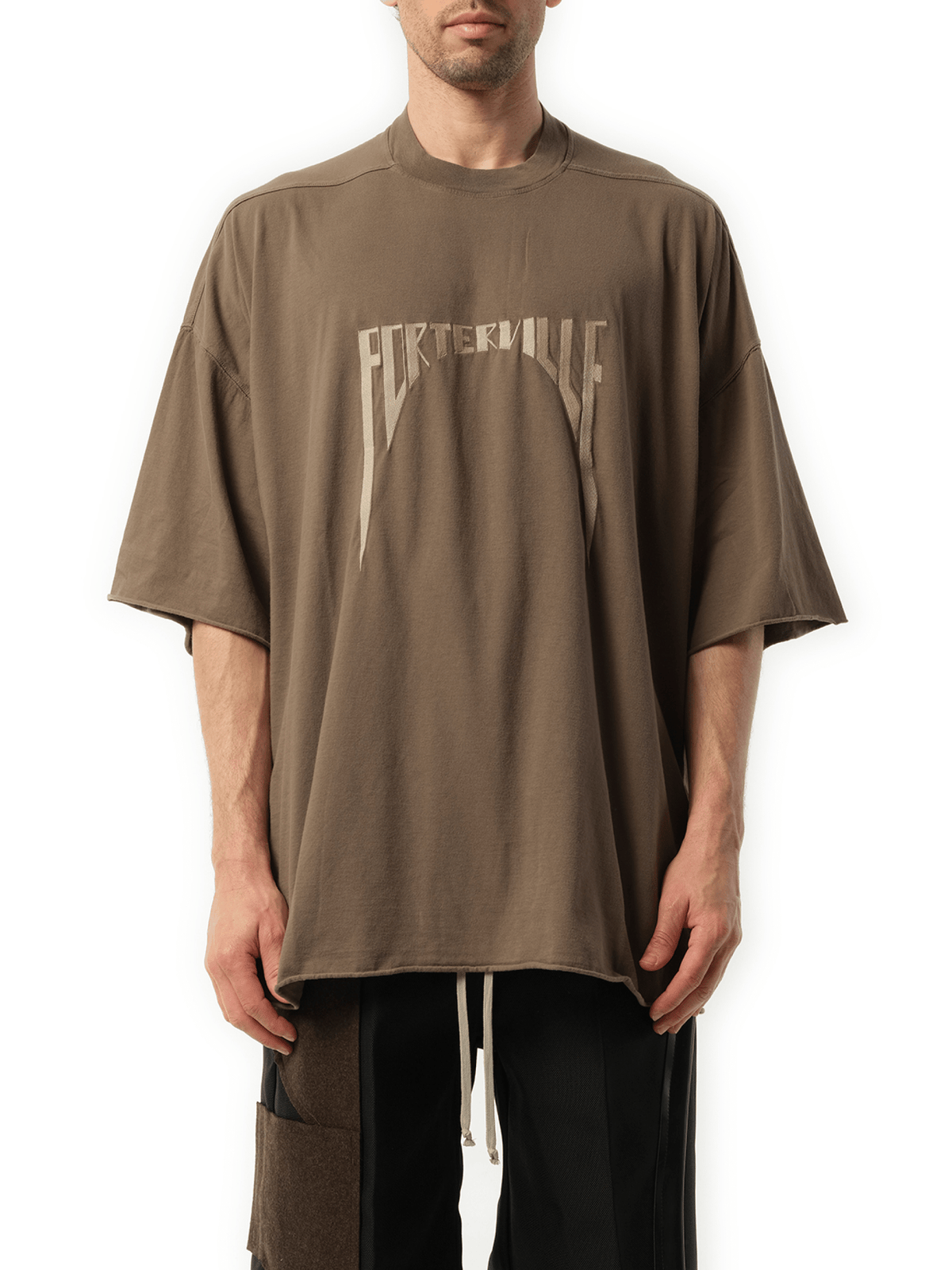 Porterville Embroidery Tommy T in Dust/Pearl