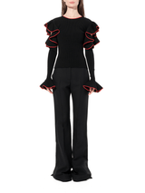 Longsleeve Knitwear in Black