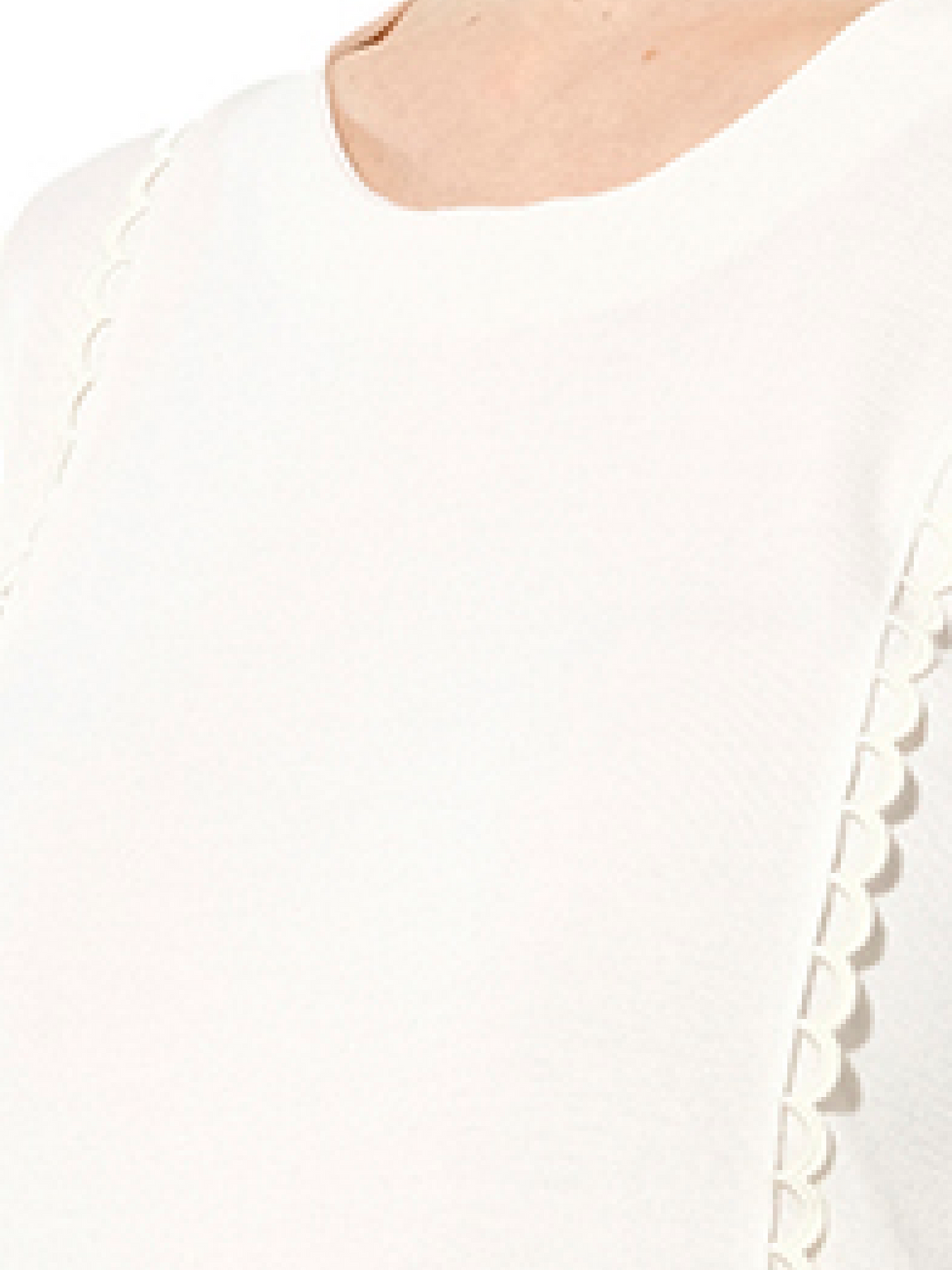 Pullover Sweater in Milk