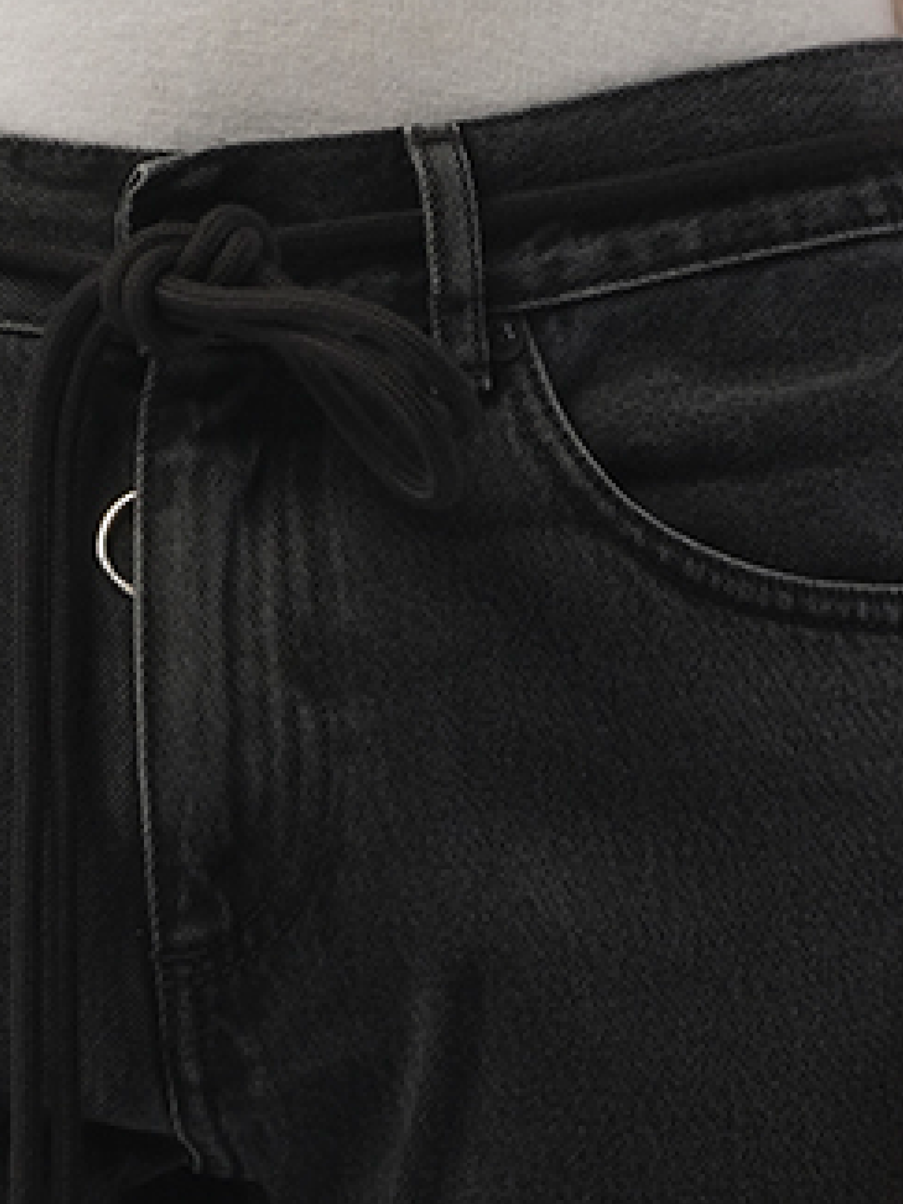 Hv Denim Pant in Black