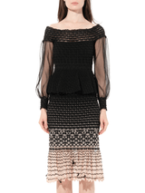 Criss Cross Dress in Black