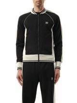 New Monogram Track Jacket in Black/Off White