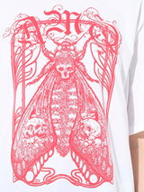 Moth Oversize T-Shirt in White