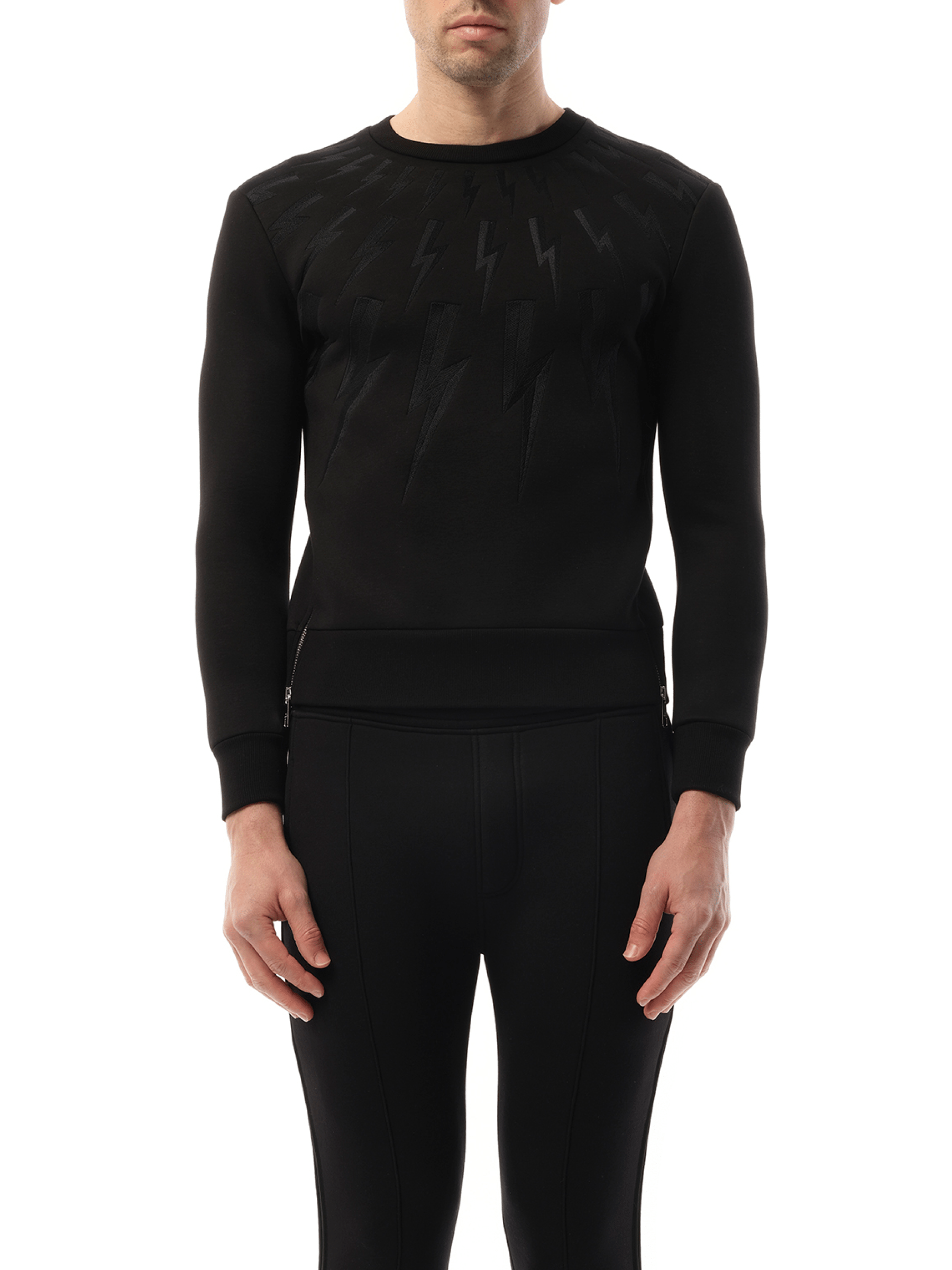 Sweatshirt in Black